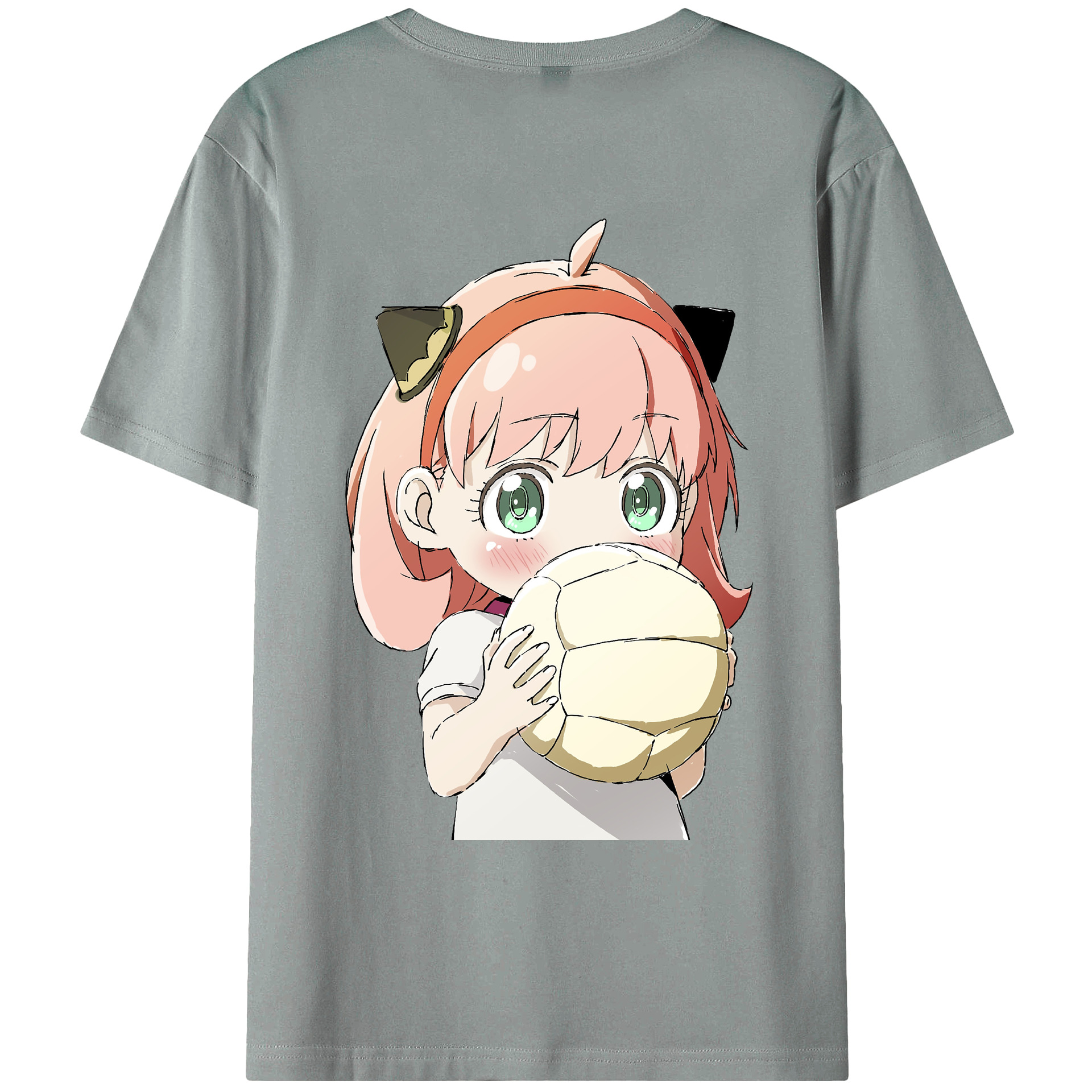（画像用） SPY×FAMILY间谍家家酒 綿100％ メンズ半袖Tシャツ（バックプリント） 通気性